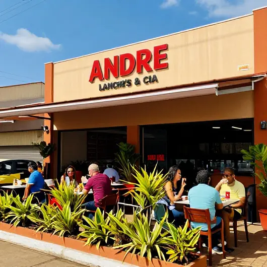 Delícias do ANDRE Lanche's & CIA: Onde Comer em Porto Ferreira