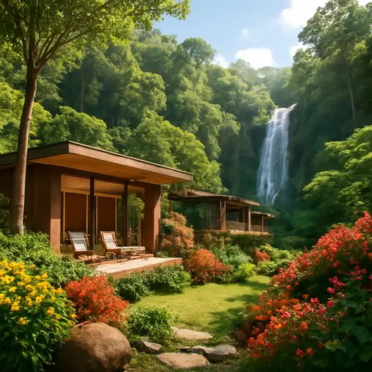 Descubra o Eco Resort Waterfall