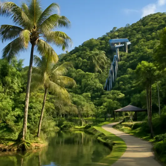 Explorando o Parque Unipraias