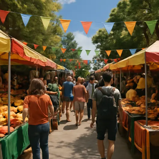 Feira das Cores e Sabores