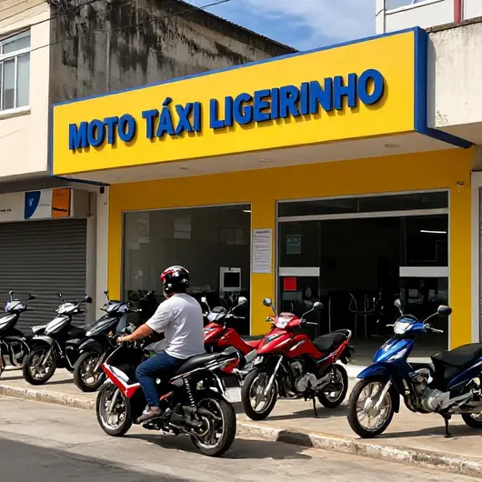 MOTO TÁXI LIGEIRINHO: Agilidade e Conforto para Suas Corridas