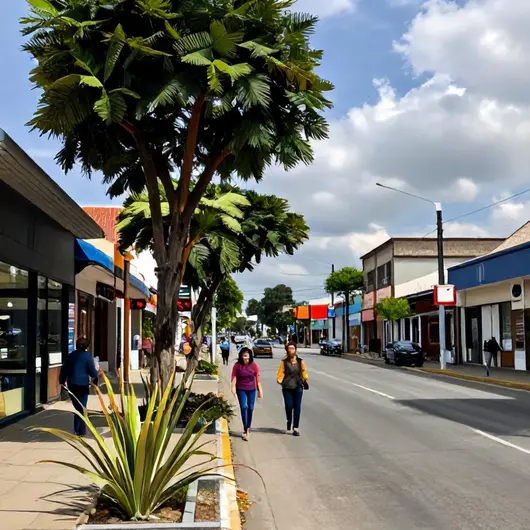 Explorando a Avenida do Comércio de Porto Ferreira