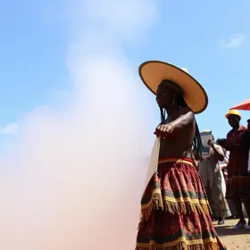 campanha de doações para Festa de Cosme e Damião