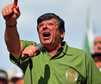Flávio Bolsonaro em Porto Ferreira